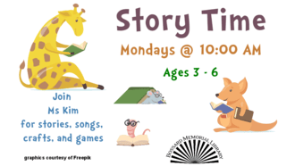 Monday Storytimes