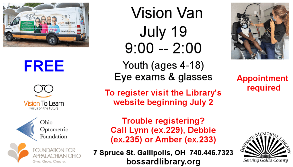 Vision Van July 19