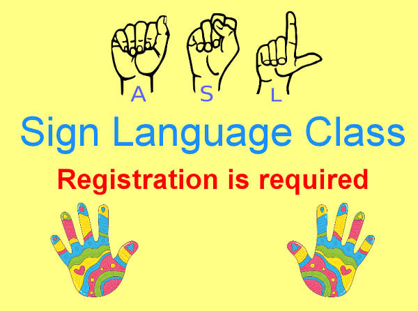 Sign Language Class 2022