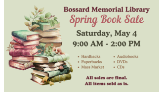2024 Spring Book Sale small